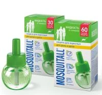 Mosquitall Защита для взрослых жидкость для фумигатора от комаров