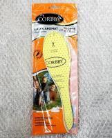 Corbby Aromat Стельки хлопковые латекс запах лимона сосны