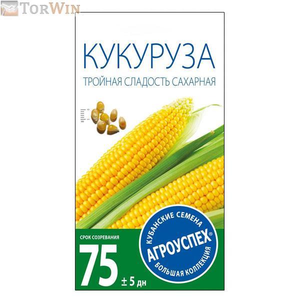 Агроуспех семена Кукуруза Тройная сладость сахарная Агроуспех семена Кукуруза Тройная сладость сахарная