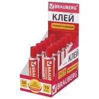 Клей универсальный Brauberg для любых материалов прозрачный в шоубоксе