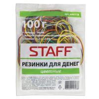 Резинки для денег Staff цветные натуральный каучук