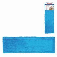 Насадка МОП плоская для швабры-держателя, карманы (ТИП К), микрофибра, ЛАЙМА Эконом