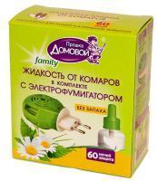 Домовой Прошка Комплект от комаров Био Family с экстрактом ромашки 60 ночей