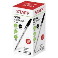 Ручка шариковая STAFF BP-1000, корпус прозрачный, узел 0,7мм, линия 0,35мм, BP147