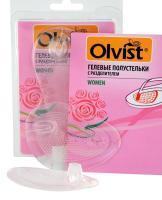 Olvist Олвист Полустельки гелевые с разделителем пальцев Olvist Олвист Полустельки гелевые с разделителем пальцев