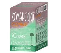 Комарофф Семья флакон с жидкостью от комаров без запаха на 70 ночей