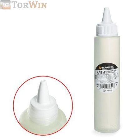 Клей Brauberg канцелярский силикатный