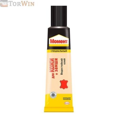 Момент клей для кожи и замши