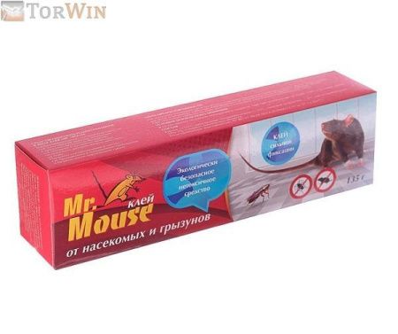 Mr.Mouse Клей от грызунов и насекомых 135 г