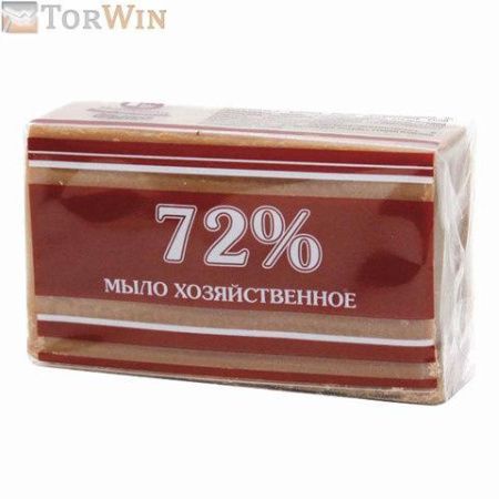 Мыло хозяйственное Меридиан традиционное 72% в упаковке