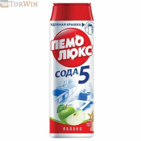 Чистящее средство ПЕМОЛЮКС Сода-5, Яблоко, порошок