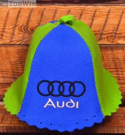 Шапка банная мужская Audi цвет комбо