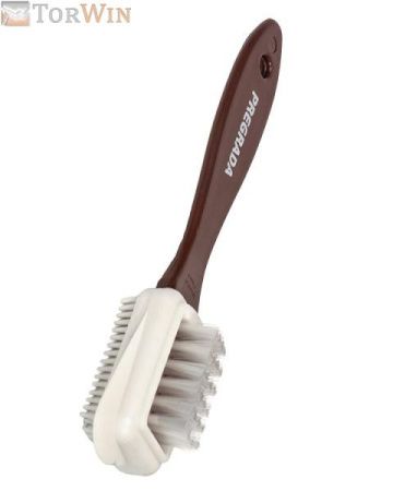 Щетка тройная для очистки замши, велюра, нубука,