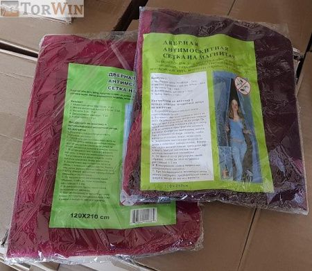 Штора на магнитах от мух и комаров