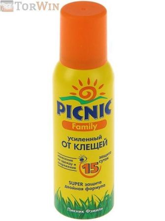 Picnic Super Аэрозоль от клещей 125 мл