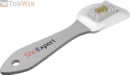 ShoExpert Щетка тройная для замши, нубука и велюра