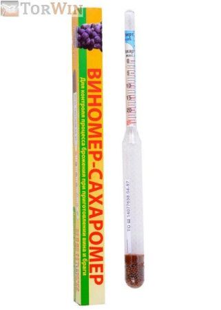 Виномер-сахоромер в картонной упаковке Виномер-сахоромер в картонной упаковке