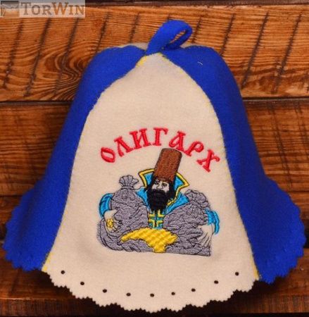 Шапка банная мужская Олигарх цвет комбо