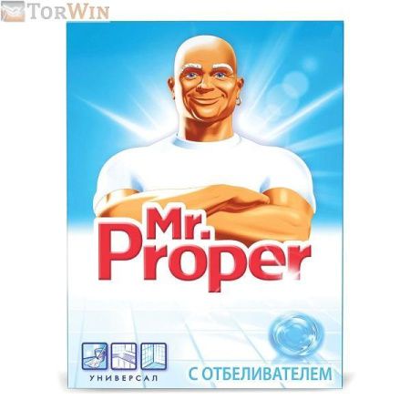 Чистящее средство MR.PROPER (Мистер Пропер), с отбел. эффектом, универсал, порошок