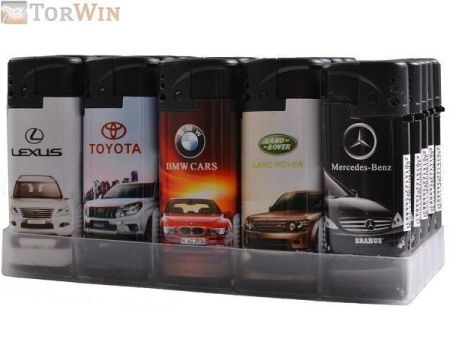 Зажигалка турбо с фонариком