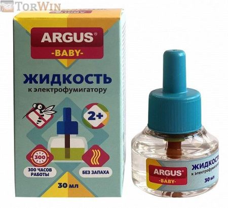 ARGUS baby жидкость от комаров без запаха