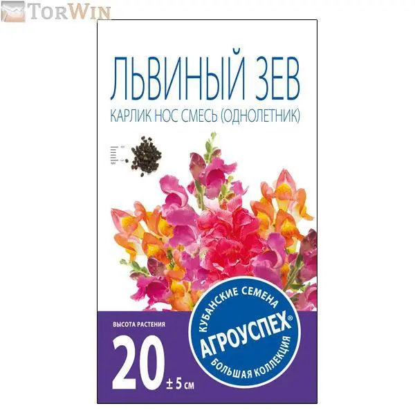 Агроуспех семена Львиный зев Карлик нос смесь однолетник Агроуспех семена Львиный зев Карлик нос смесь однолетник