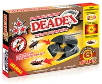 Deadex Контейнеры для уничтожения тараканов в упаковке 6 шт