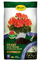 Фаско Грунт для Герани и ампельных цветов Цветочное счастье