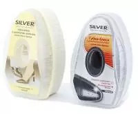 Silver Сильвер Premium Губка-блеск с дозатором силикона черная бесцветная