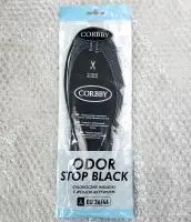 Corbby Odor stop Стельки хлопковые латекс уголь