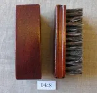 Щетка обувная малая натуральный ворс 04с8-30