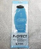 Corbby Protect Стельки хлопковые антибактер латексные