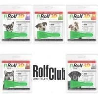 RolfClub 3D Капли от клещей и блох для собак