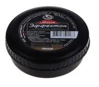Эффектон Макси Крем для обуви шайба цвет черный