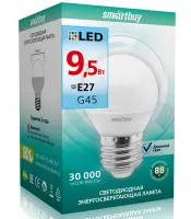 Лампа светодиодная Smartbuy LED G45 4000K E27 дневной свет