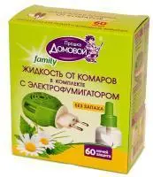 Домовой Прошка Комплект от комаров Био Family с экстрактом ромашки 60 ночей