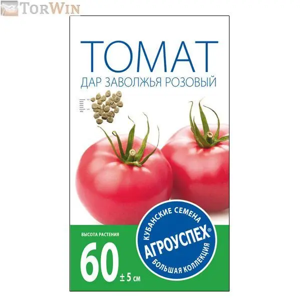 Агроуспех Томат Дар Заволжья розовый Агроуспех Томат Дар Заволжья розовый