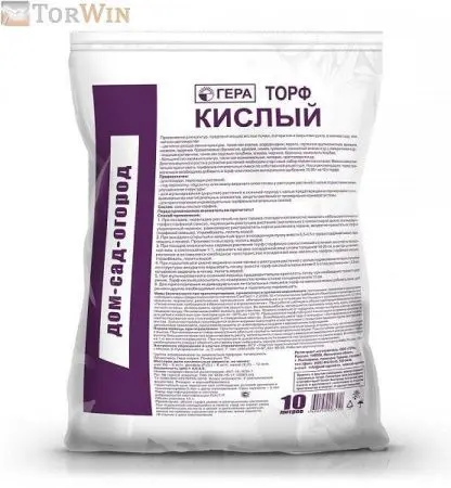 Гера Торф кислый 10 л