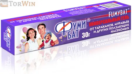 Фумибат Fumybat универсальный гель от ползающих насекомых 30 г
