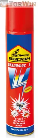 Варан А Дихлофос универсальный синий от тараканов, мух, муравьев 145 мл