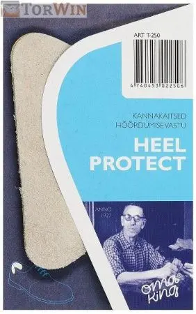 OmaKing Наклейки из замши Heel Protect на пятку от натирания