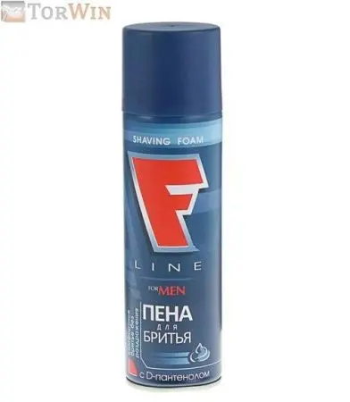 Пена для бритья Визит с D-Пантенолом F Line