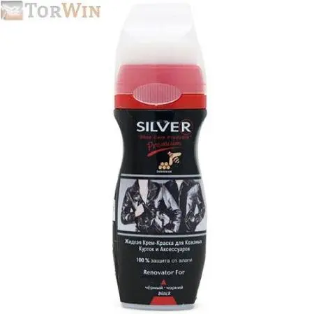 Silver Premium Сильвер Премиум Крем-краска для кожаных курток черная
