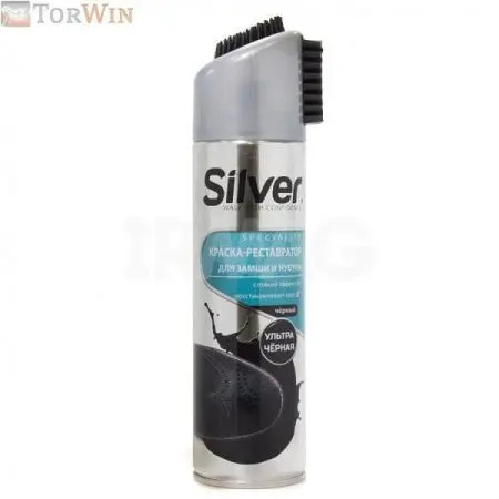 Silver Spray Краска-реставратор для замши и нубука Silver Spray Краска-реставратор для замши и нубука