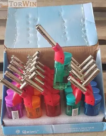 Зажигалка Qiming турбо зажигалка для газа