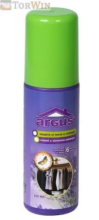 ARGUS Спрей от моли Зелень лаванды 100 мл