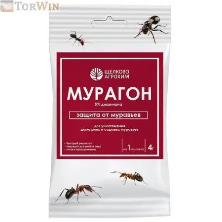 Мурагон (диазинон) от муравьев сад и дом, почв вредителей Щелково