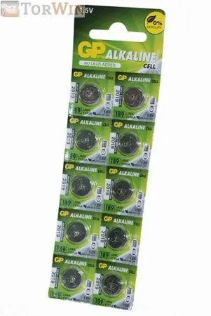 GP Аlkaline 189 G10 Батарейка часовая