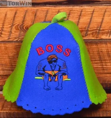 Шапка банная мужская Boss цвет комбо