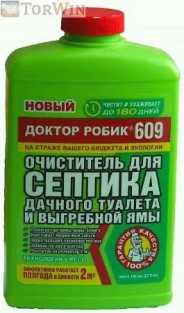 Доктор Робик 609 Очиститель для септика, дачного туалета и выгребной ямы